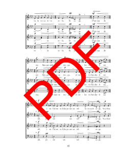 La vaca cega - Cor (SATB) - Digital
