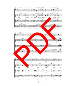 Delits d'aquest món - Cor (SATB) - Digital