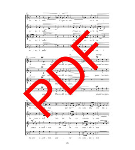 Nocturn - Cor (SATB) - Digital