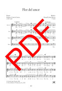 Flor del amor - Cor (SATB) - Digital