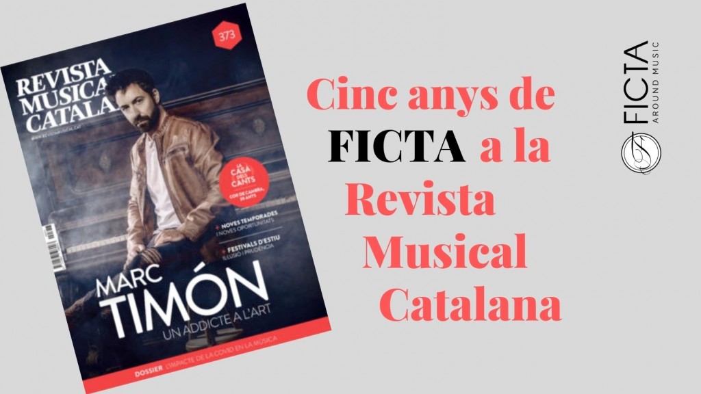 Cinc anys de FICTA a la Revista Musical Catalana