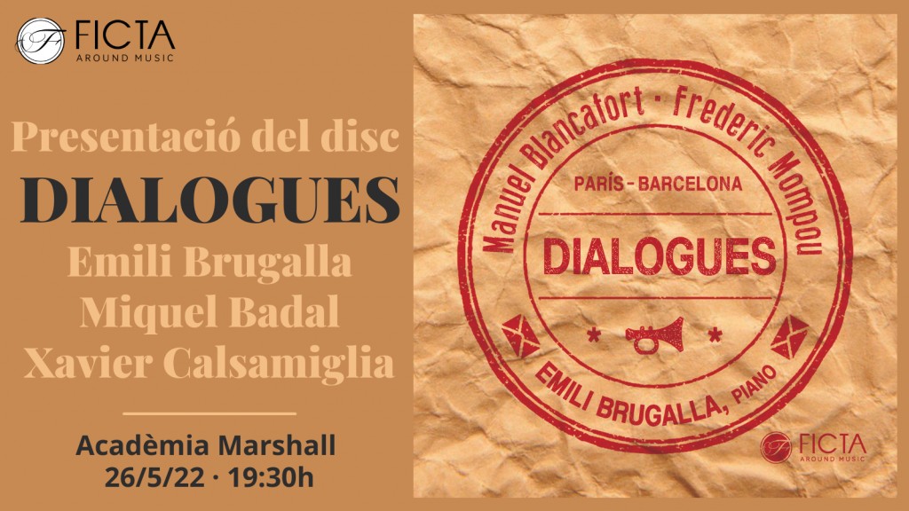 Presentació del disc Dialogues