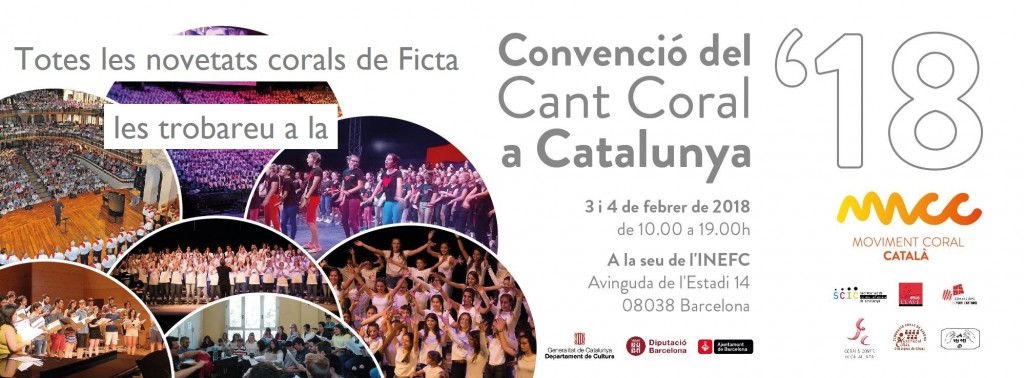 FICTA a la Convenció del Cant Coral a Catalunya 2018