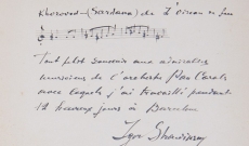 La Sardana d'Igor Stravinsky