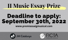 You can now submit your project to the Music Essay Prize